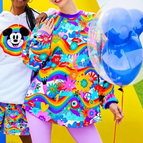 Disney Pride Collection Mickey Mouse Spirit Jersey for Adults Womens Size L - Picture 14 of 14